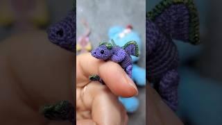#miniature #dragon #crochet #dollhouse #bear #amigurumi #gift #christmas #newyear #cute #baby