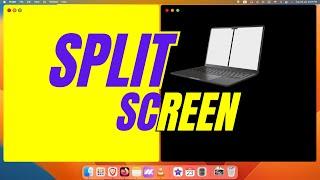 New Split Screen Options on Mac - macOS Sequoia Split Screen Feature