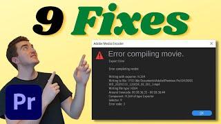 FIX “Error Compiling Movie” in Premiere Pro 2024 Updated