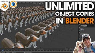 UNLIMITED Object Copies in Blender? How to Use Collection Instances