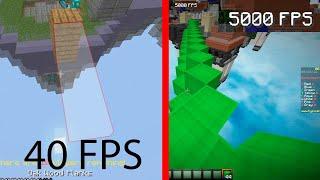 40 FPS VS 4000 FPS clutching