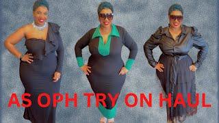 Curvy girl fashion with a ASOPH plus size 3x size 22-24 haul #asoph #tryonhaul2023 #hauls