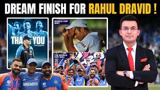 INDvsSA Rahul Dravid coaching tenure comes to a perfect End 17 साल बाद पूरा किया WC जीतने का सपना