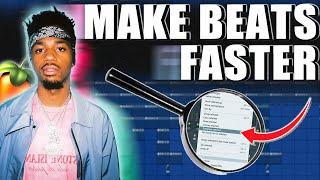 WORKFLOW HACKS MAKE BEATS FASTER  FL STUDIO WORKFLOW TUTORIAL 2022