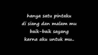 baik-baik sayang by wali with lyrics