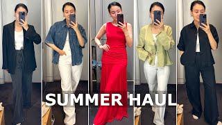 COS try-on haul  summer 2024 outfits & must haves