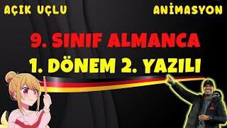 9. Sınıf Almanca 1. Dönem 2. Yazılı 2024