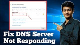 How to fix dns server not responding on windows 11107  Wifi or Wired Connection  2024