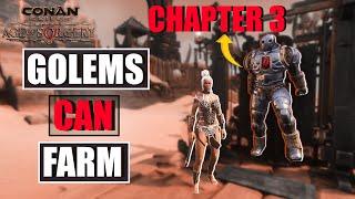 Golems Are Op In Chapter 3 - New Raid System With Golems  Conan Exiles Age Of Sorcery Chapter 3