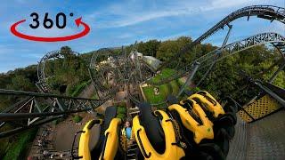 The Smiler 360° VR Front Seat POV - Alton Towers Resort