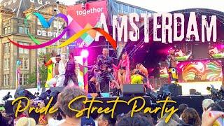  AMSTERDAM PRIDE STREET PARTY 2024  PRIDE FESTIVAL LGBTQIA