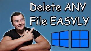 Do This to Delete Undeletable files in windows 1110