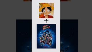 luffy vs the world #onepiece #luffy #scottpilgrim #scottpilgrimtakesoff #anime #art #animation #meme