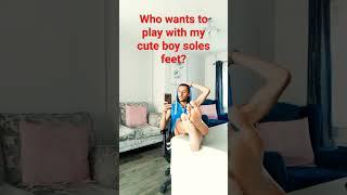 boy feet male feet play with my perfect master male soles and subscribe #boyfeet #malefeet