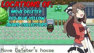 Pokemon Gaia Move Deleter Location +RedBlueYellow Shard Collectors.Pokemon Gaia Extras.