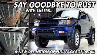 Ultimate 4Runner Detailing Laser Cleaning Rust Removal Dry Ice Cleaning PPF & More