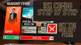 Zombieland Headshot Exit 34 15x Combo Step by Step instructions - Slowmo