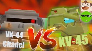 WOTR S3E3 Gerands KV 45 VS VK 44 Citadel. Third Battle Against VK-44. - Cartoon About Tanks