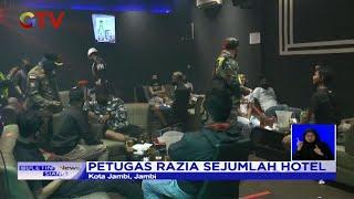 Petugas Gabungan Razia Kamar Hotel Melati di Jambi - BIS 1407