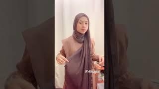 TUTORIAL HIJAB ‼️ Tutorial Hijab Phasmina Silk For Hangout  Casual  Kondangan  #tutorialhijab