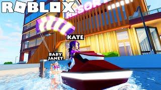 Baby Janet goes on a DREAM ISLAND vacation ️  Roblox Livetopia Roleplay