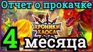 Хроники Хаоса прокачка за 4 месяца на новом сервере пачка с Данте отчет о прокачке