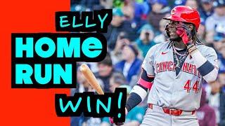 Elly De La Cruz GOES YARD Beats Chicago Cubs Cincinnati Reds Baseball Highlights #mlb Home Run Clip