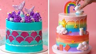 How To Make Cake For Your Coolest Family Members  Yummy Birthday Cake Hacks  So Yummy