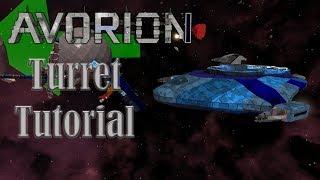 Avorion --- Building turret tutorial