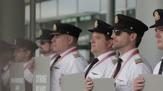 Air Canada Pilots Nationwide Picket - August 27 2024