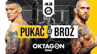 Pukac vs. Broz  FREE FIGHT  OKTAGON 43