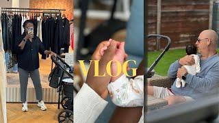 VLOG  FIRST TIME OUT ALONE WITH A NEWBORN  8 WEEKS MOM & BABY APPOINTMENT  bwwm interracialcouple