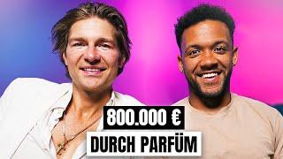 Jeremy Fragrance zeigt seine Einnahmen 800.000€ durch Parfüm und 60 Mitarbeiter