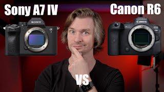 Sony A7 IV vs Canon R6