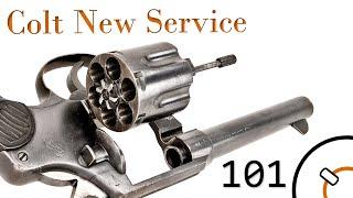 History of WWI Primer 101 Colt New Service Revolver Documentary