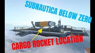 Subnautica Below Zero launching a cargo rocket