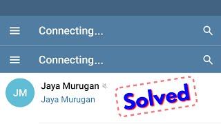 Solve telegram connecting problem  Telegram updating stuck issue Fixed
