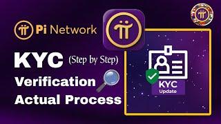 Pi Network KYC Application & Verification Actual Process Step by Step Tutorial Video...