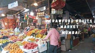 Fresh Fruit Market of Mumbai  Crawford Market  Wholesale Fruit market of Mumbai. India Bazaar