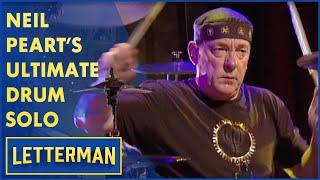 Neil Pearts Ultimate Drum Solo  Letterman