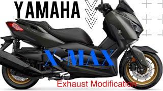 The Best exhaust modification you can make Yamaha Xmax