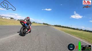 Serres Circuit BMU Race 1 2021 Supersport Class Yamaha R6 - Collision & Crash