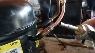 DIY Refrigeration System #2 Service valve