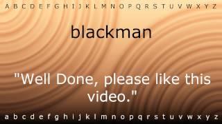 How to say blackman with Zira.mp4