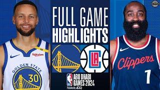 Golden State Warriors vs LA Clippers Full Game Highlights - Oct 5 - NBA Pre-Season 2024