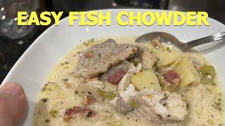 Easy Fish Chowder Recipe - BIG BATCH