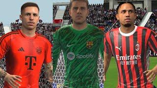 new facepack Okafor Zaragoza & ter stegen #facepack #fifa16offline #fifa16