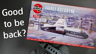 One of Their Oldest Kits? The Airfix Fairey Rotodyne Vintage Classic in 172 Scale - Unboxing Review