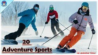 Adventure sports  Extreme Sports  List of Adventure Sports in English  Top 20 Adventure Sports