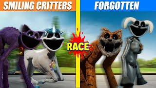 Smiling Critters vs Forgotten Smiling Critters Race  SPORE